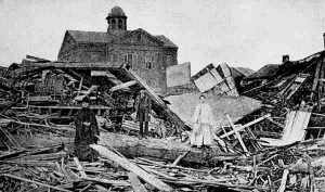 Galveston Hurricane Damage