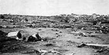 Galveston Hurricane Damage