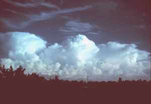 Band of cumulonimbus