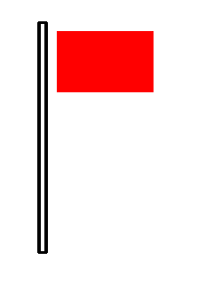 High Wind Warning Flag