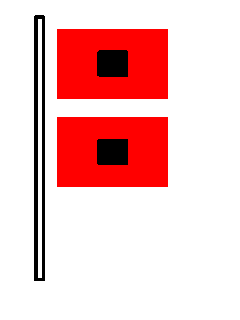 Hurricane Warning Flag