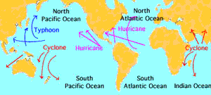Tropical Storm Basins