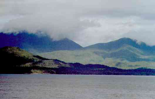 Coastal Mountains wring rain from Pacific air