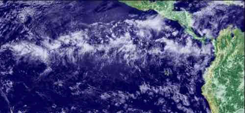 Section of ITCZ west of Central America