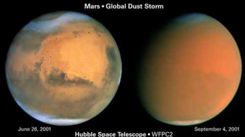 2001 Martian Dust Storm