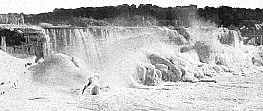 Ice Bridge in Niagara Gorge