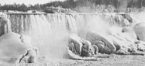 Ice Blocks in Niagara Gorge