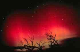 Red Auroral Display