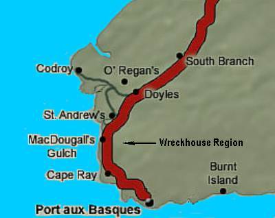 Wreckhouse Region of Southwestern Newfoundland