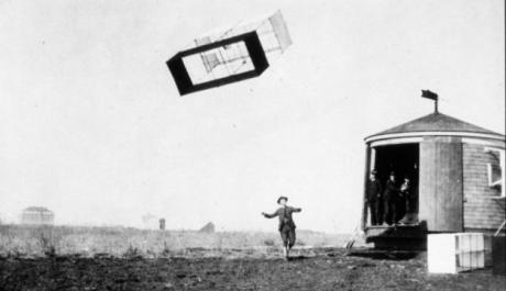 Kite operations at an aerological station