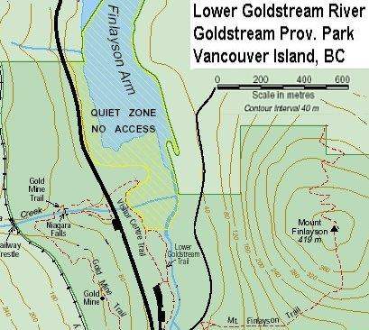 Goldstream Prov. Park Map