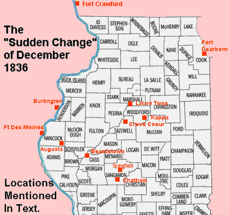 Illinois Locations Mentioned in Text