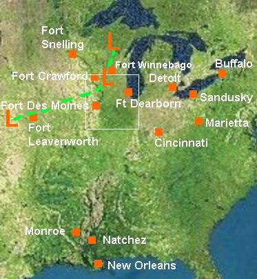 Regional Map of Sites Mentioned in Text