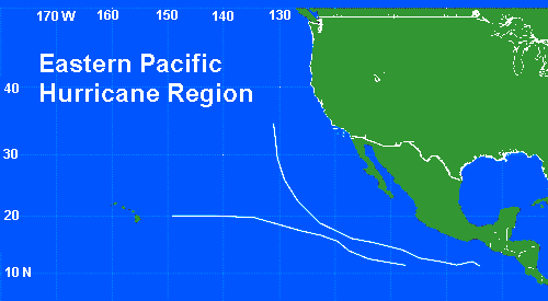 Hurricanes in the Eastern Pacific