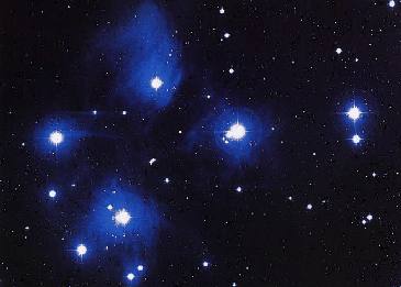 Pleiades constellation