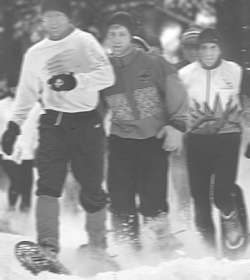 snowshoe racing